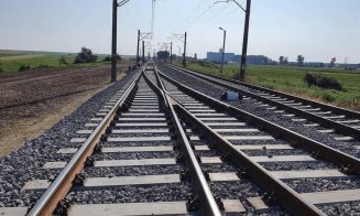 Stadiul lucrărilor la calea ferată Cluj-Oradea. Lotul 2 Aghireșu-Poieni, cel mai avansat