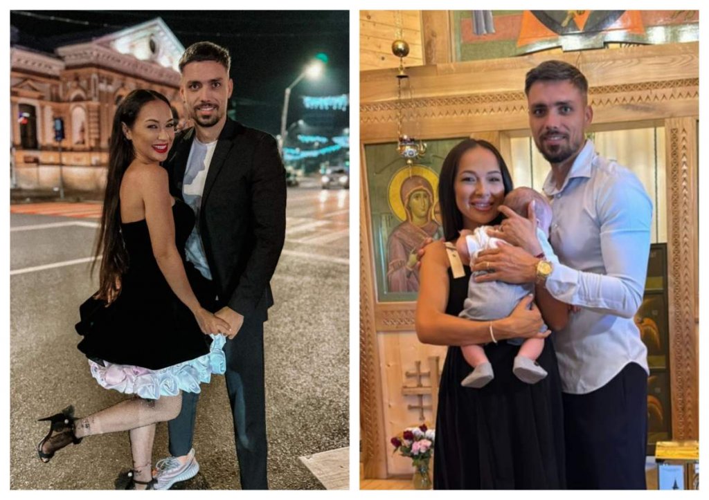 Clujeanca Vlăduța Lupău și soțul ei, Adi Rus, au fost nași de botez, chiar înainte ca artista să nască