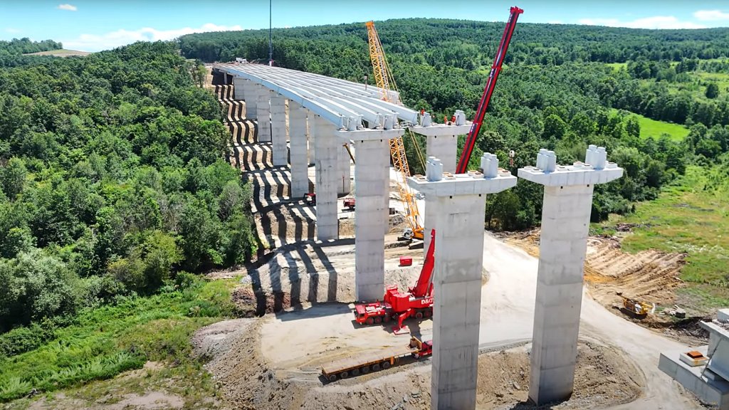 IMAGINI de excepţie de pe Autostrada Transilvania, lot integral Poarta Sălajului-Zimbor