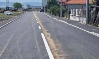 Strada din județul Cluj care a trecut de la pământ, la asfalt. Primarul: „Nu putem tolera străzi de pământ”