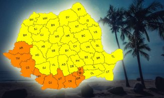 Avertizare meteo: Cod Galben de CANICULĂ la Cluj şi NOPŢI TROPICALE