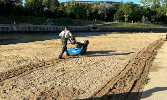 Plaja Grigorescu este pregătită pentru clujeni: a fost curățată și nisipul nivelat