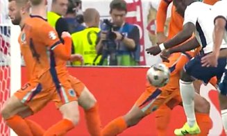 Fază controversată în partida Anglia - Olanda: "Henţ clar la Saka! NU trebuia acordat penalty"