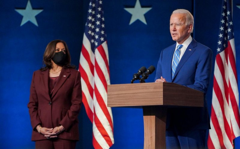 O nouă gafă a preşedintelui american. Biden s-a referit la vicepreşedintele Kamala Harris cu „vicepreşedintele Trump"