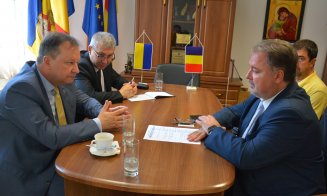 Ambasadorul Ucrainiei, prima vizită la Cluj. A mulțumit pentru sprijinul acordat refugiaților