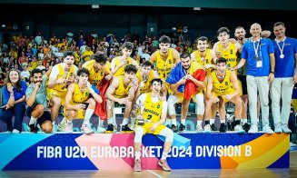 România a câștigat Campionatul European de Baschet U20 – Divizia B. "Studenții" Lăpuște și Șomăcescu, printre protagoniști