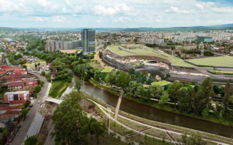 Viitorul proiect de reconversie urbană de pe fosta platformă Carbochim, realizat de IULIUS, aduce orașului Cluj-Napoca 3,2 km de piste noi pentru biciclete