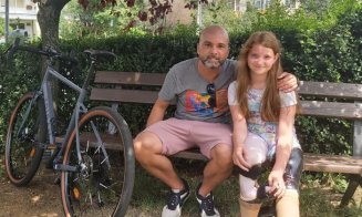 Un ciclist va pedala 432 de km, de la Cluj la Iași. Strânge fonduri pentru o fetiță de 10 ani căreia îi vor fi amputate picioarele