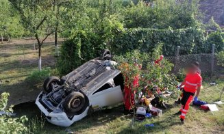 Accident grav în județul Cluj: Un tânăr a murit, iar o altă victimă a fost transportată la spital / Elicopterul SMURD, la fața locului