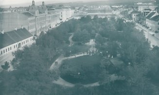 Micul parc ("Kis Sétatér"). Fotografii din 1902