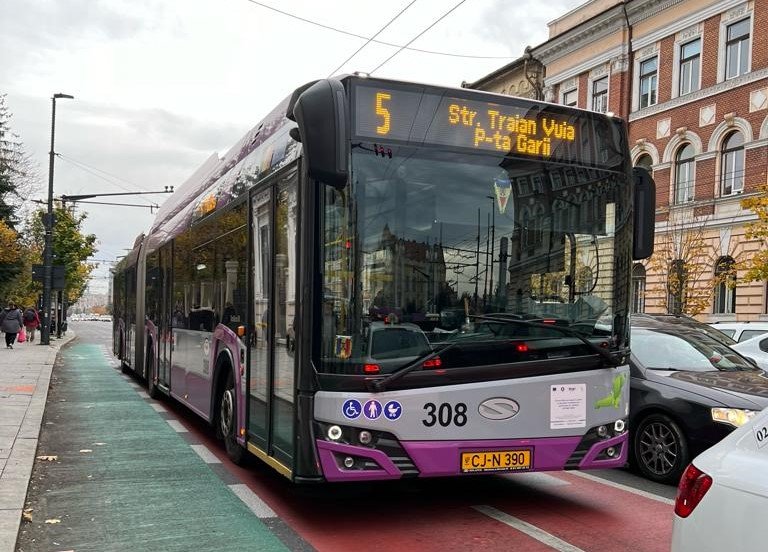 CTP Cluj-Napoca anunță suspendarea stației de autobuz „Traian Vuia Nord”