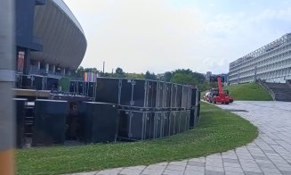 "Bagajele" UNTOLD sosesc la stadionul Cluj Arena