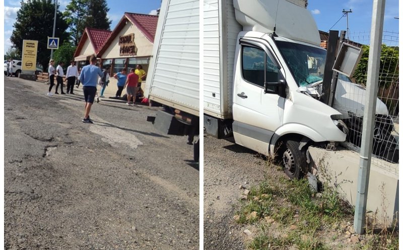 Accident rutier grav în Cluj: Tânără de 22 de ani, transportată la spital cu elicopterul SMURD