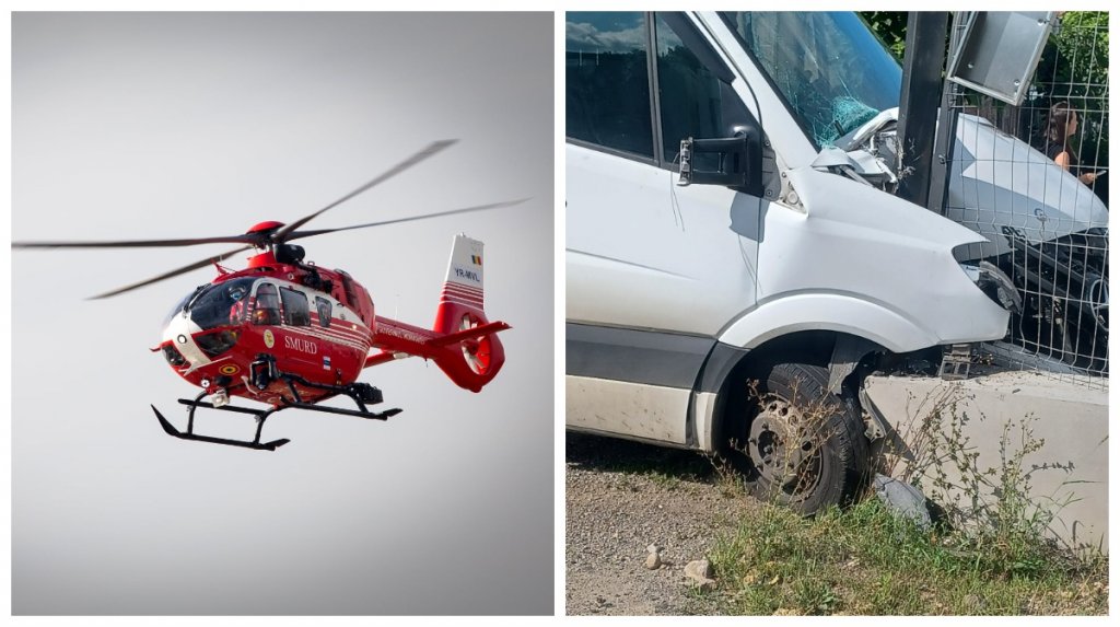 Viteza face victime: Tânără dusă la spital cu elicopterul SMURD după ce a fost lovită pe trecerea de pietoni în Suceagu