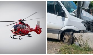 Viteza face victime: Tânără dusă la spital cu elicopterul SMURD după ce a fost lovită pe trecerea de pietoni în Suceagu