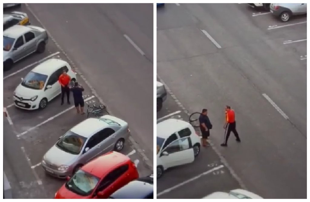 Conflict între un șofer și un biciclist în Cluj-Napoca: Conducătorul auto a recurs la agresiune fizică
