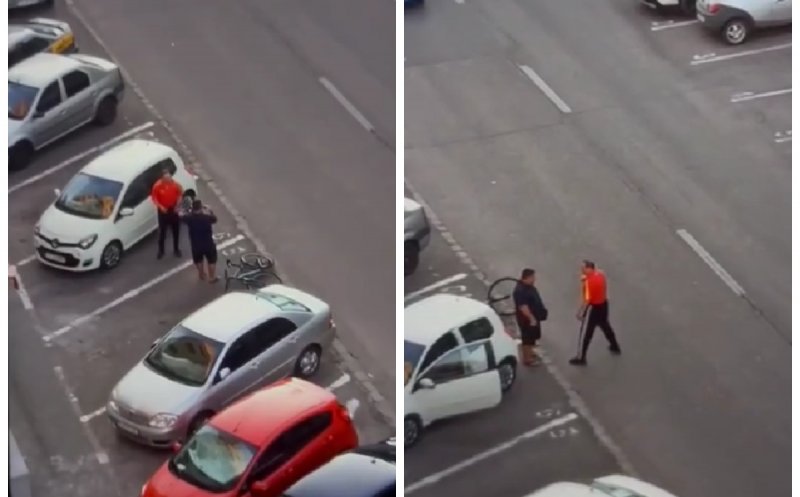 Conflict între un șofer și un biciclist în Cluj-Napoca: Conducătorul auto a recurs la agresiune fizică
