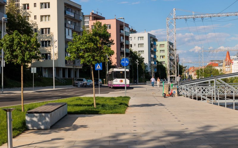 Trasee reconfigurate temporar pentru liniile de transport public / Modificare circulație auto str. Mamaia - str Horea