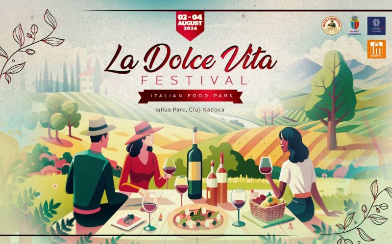 „La Dolce Vita Festival" aduce în Iulius Parc preparatele delicioase, muzica live și vibe-ul efervescent al petrecerilor italiene