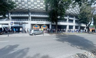 Interes major pentru Derby. Oamenii s-au înghesuit la casele de bilete de la Cluj Arena