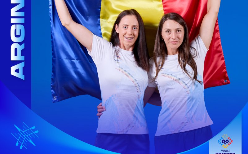 Încă o medalie pentru România la Jocurile Olimpice 2024. Canotoarele Ioana Vrînceanu şi Roxana Anghel au luat argintul la dublu rame