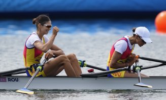 A doua medalie a zilei pentru România la Jocurile Olimpice de la Paris. Gianina van Groningen şi Ionela Cozmiuc iau argintul la dublu vâsle feminin