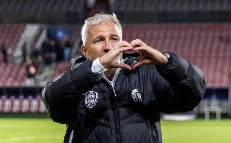 Dan Petrescu îi laudă pe "studenți" înainte de Derby: "Îmi place cum joacă U Cluj"