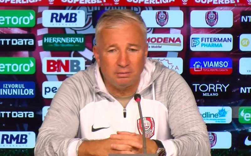 Dan Petrescu, surprins de eșecul din Derby-ul Clujului: "Nu-mi vine să cred. Cred că un egal era normal"