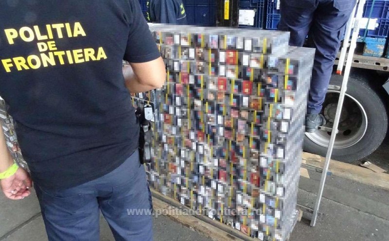 Cât valorau la vânzarea „pe sub mână” țigările de contrabandă confiscate în prima jumătate de an