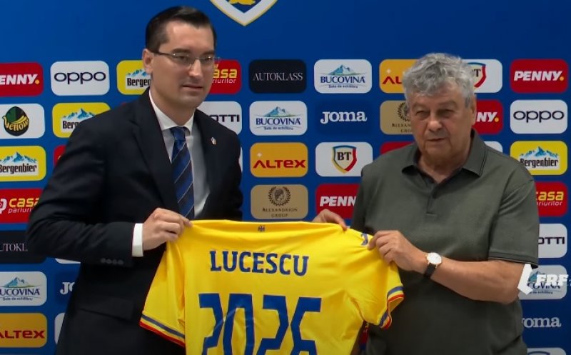 Mircea Lucescu este noul selecționer al echipei naționale a României: "Voi face absolut totul să reușim"