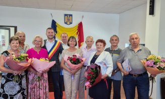 Primarul Floreștiului a premiat cuplurile care au împlinit 50 de ani de căsnicie