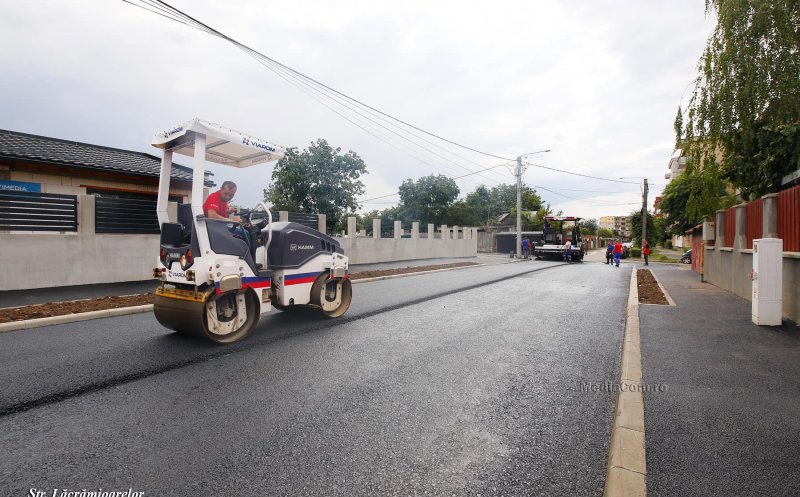 Lucrări de modernizare pe două străzi din Turda