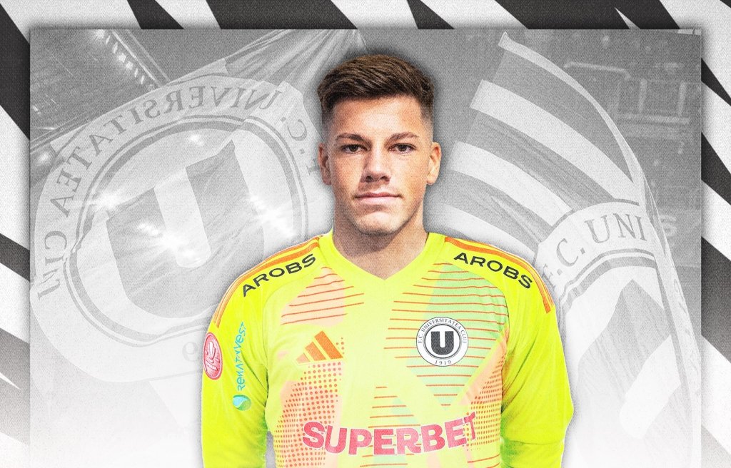 Un nou goalkeeper pentru "U" Cluj. Portarul revine după 5 ani alături de "studenți"