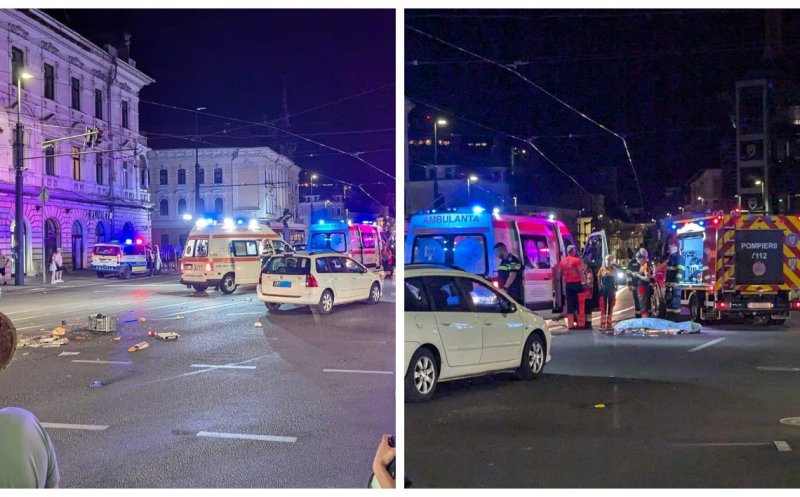 Cum s-a produs accidentul fatal de pe strada Horea, în care un biciclist de 55 de ani și-a pierdut viața