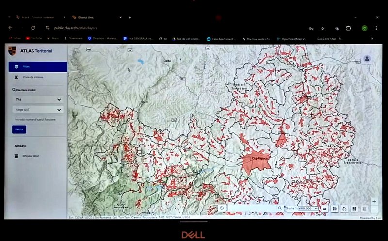 Cum ai acces la informații precum situarea unui teren în intravilanul județului Cluj