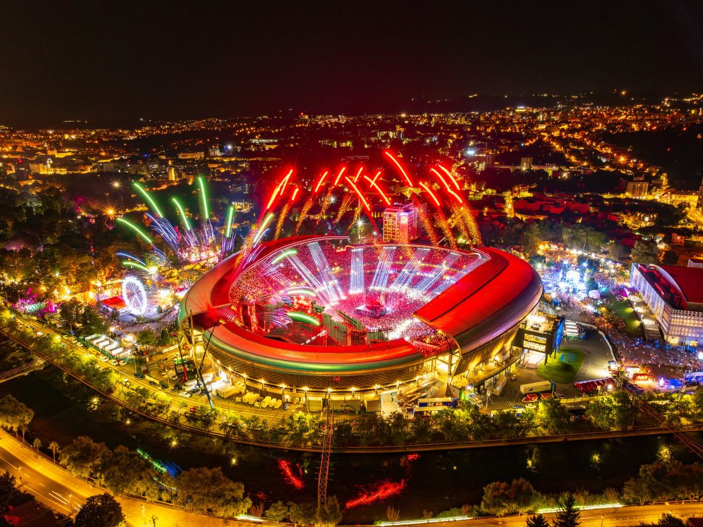 Peste 75 de milioane de euro au rămas în Cluj-Napoca după Untold. Peste 1 mil. lei, investiția organizatorilor în Cluj Arena, Parcul Central, Casino și Sala Polivalentă