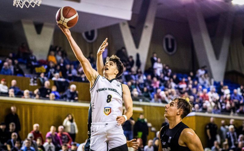 David Lăpuște nu va mai continua la U-BT. Tânărul baschetbalist va rămâne în Liga Națională