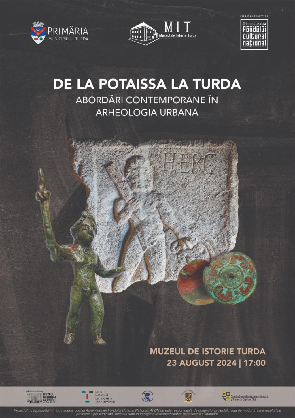 Se lansează expoziția “De la Potaissa la Turda. Abordări contemporane în arheologia urbană”
