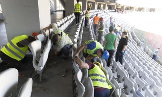 O veste bună pentru Cluj Arena: Sute de persoane fac curățenie generală pe stadion. GRATIS!