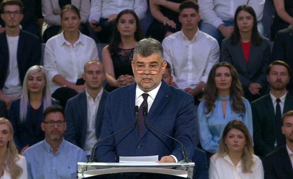 Congresul PSD | Marcel Ciolacu: "Voi candida la Preşedinţie! România merită un preşedinte pentru toţi!"