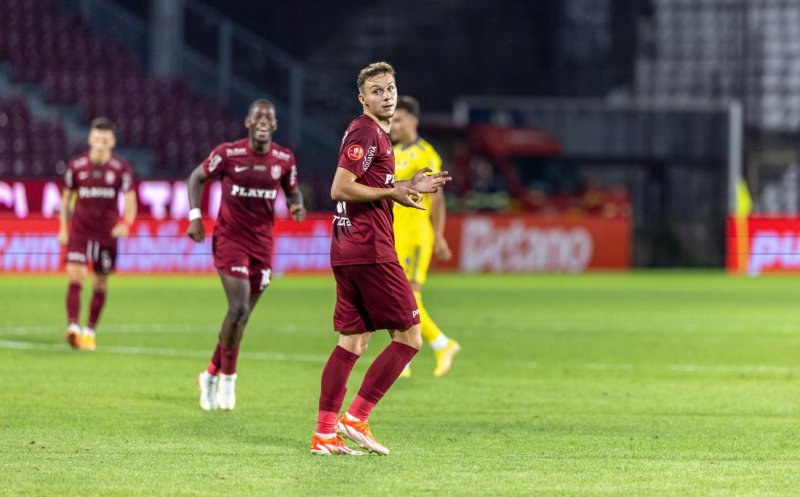 Louis Munteanu se felicită că a ales CFR Cluj: "A văzut toată lumea cât de fericit sunt aici"