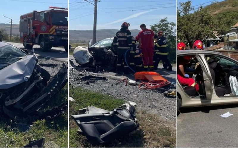 Cluj: Cum s-a produs accidentul din Căianu Vamă. Trei mașini s-au făcut zob