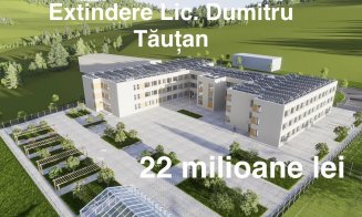 Liceul Dumitru Tăuțan din Florești se modernizează. Primarul Pivariu a anunțat că s-a obținut finanțarea