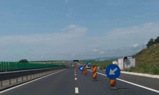 Atenție, șoferi! Restricții de circulație timp de o lună pe autostrada A10, în zona Sebeș