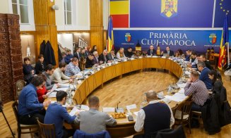 Ședință ordinară a Consiliului local al municipiului Cluj-Napoca. Carbochim, trenul metropolitan, bazinul din Borhanci, pe listă