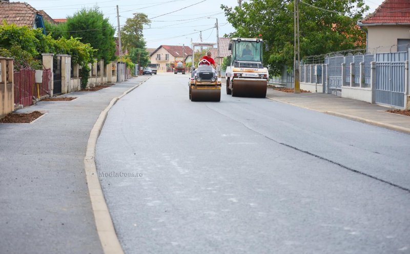 Două străzi importante din Turda au fost modernizate