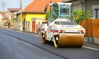 Două străzi importante din Turda au fost modernizate