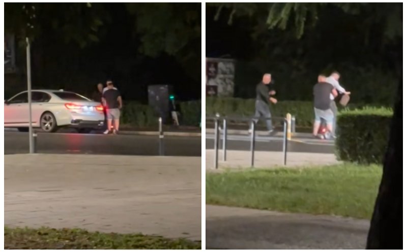 Conflict între un șofer și un trotinetist în zona Parcului Central din Cluj-Napoca