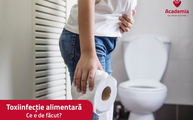 Toxiinfecție alimentară. Ce e de făcut?