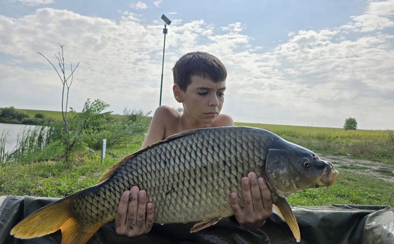 358 kg de pește, la concursul de pescuit de la Tureni